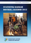 Statistik Daerah Distrik Jagebob 2012