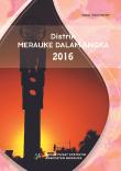 Merauke Subdistricts in Figures 2016