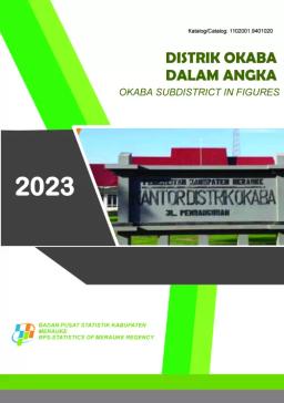 Kecamatan Okaba Dalam Angka 2023