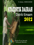 Statistik Daerah Distrik Kimaam 2012