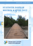 Statistik Daerah Distrik Kaptel 2012