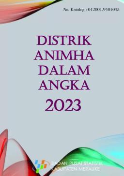 Kecamatan Animha Dalam Angka 2023